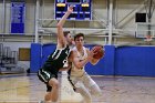 MBBall vs Babson  Wheaton College Men's Basketball vs Babson College. - Photo By: KEITH NORDSTROM : Wheaton, basketball, Babson